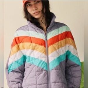 Colorful Chevron Women's Jacket